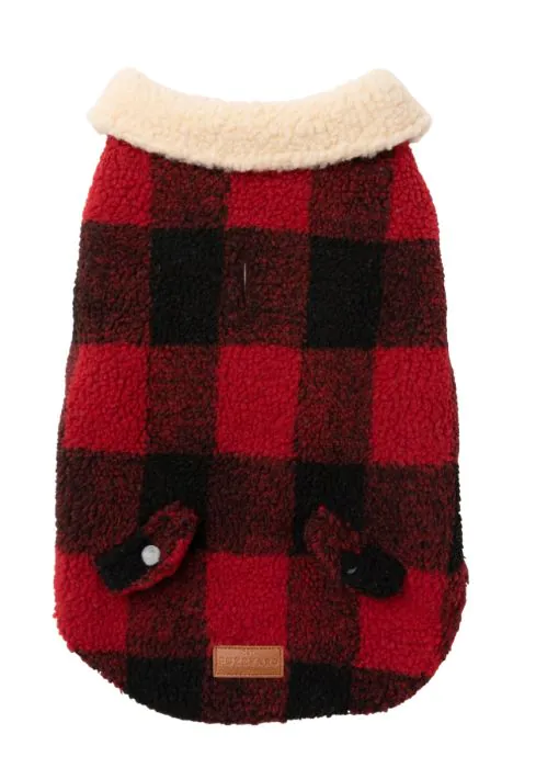 FuzzYard Jacket -  The Lumberjack 25 - Red 2