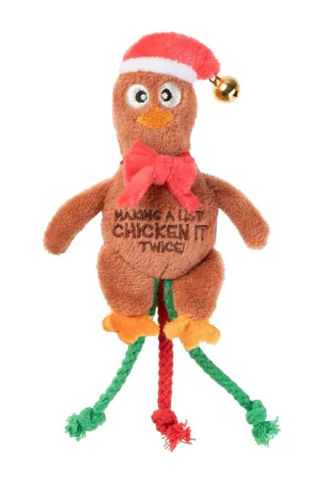 FuzzYard Xmas Toy - Chicken It Twice Chook