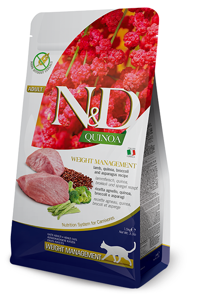 N&D Quinoa Weight Managment cat 1,5kg
