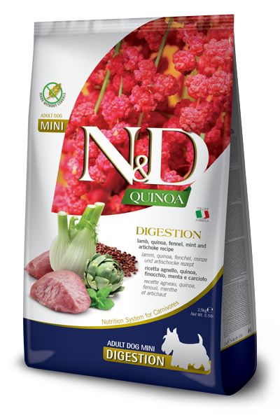 ND quinoa digestion for adult dog 2,5kg