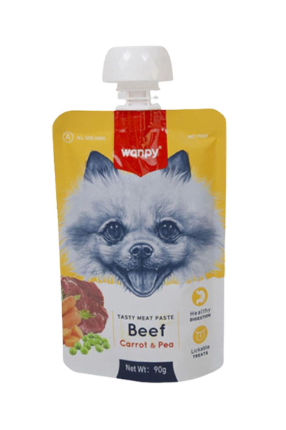 PRELIV BEEF CARROT PEA 90G.WANPY