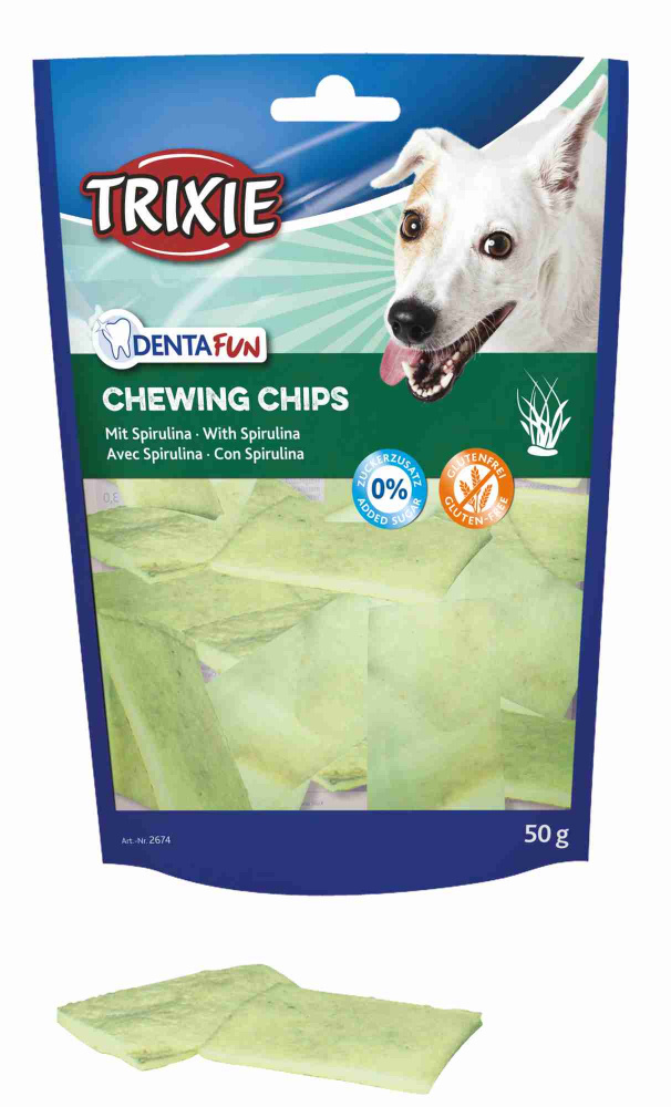 Trixie 2674 DENTAfun trake za zvakanje sa SpirulinaAlgama 50g  2674