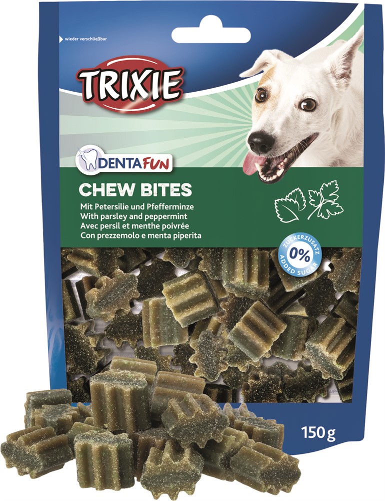 Trixie 31501 Denta Fun Chew Bites, 150 g
