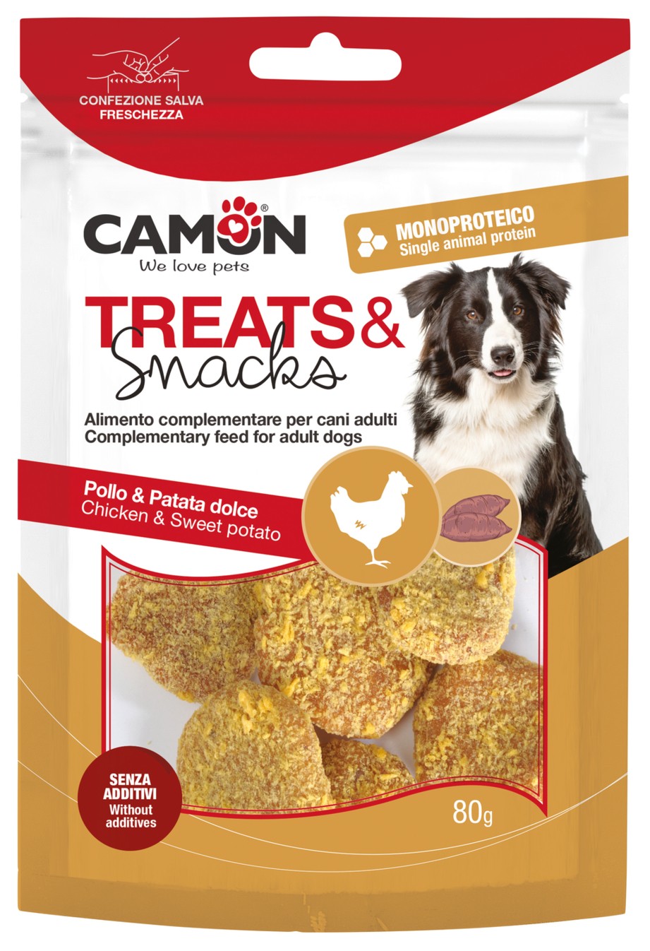 Camon poslastica pohovani file 80g