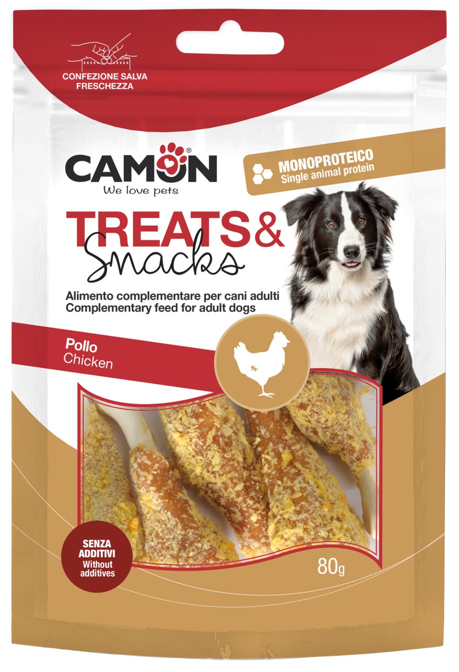 poslastice bataci pollo 80g AE012