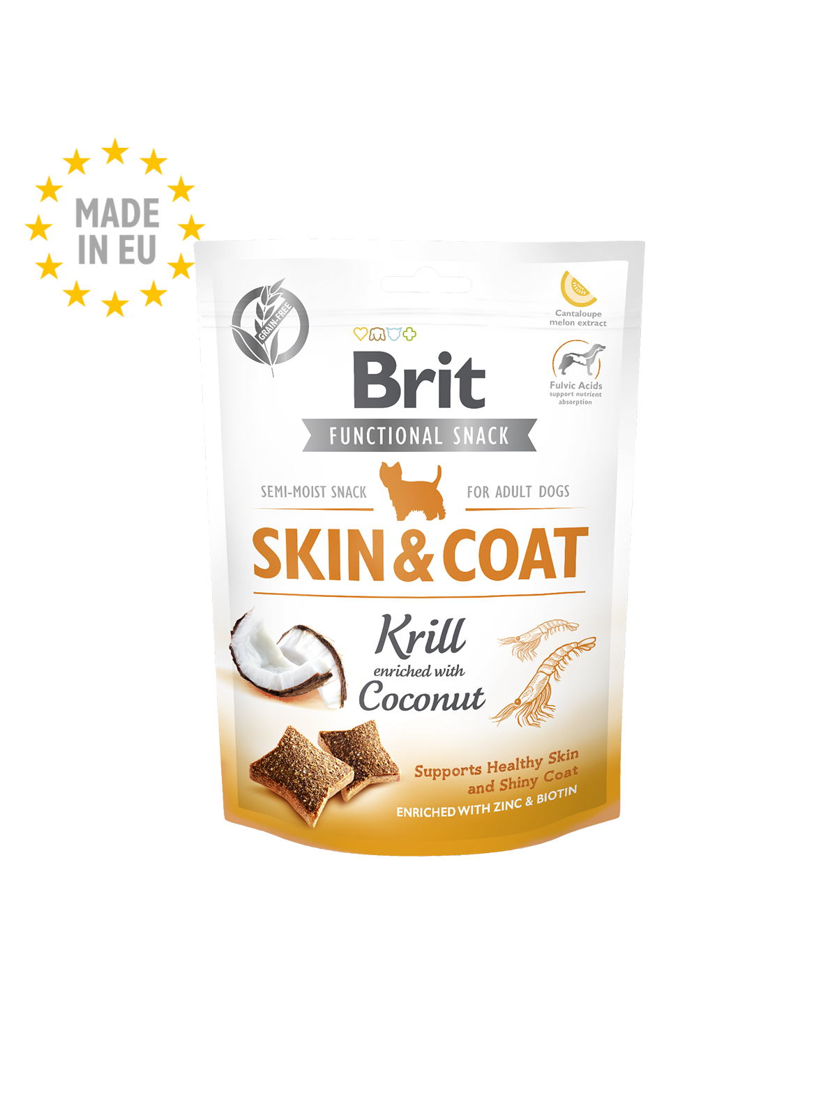 brit poslastice za pse 150g skin and coat 111420
