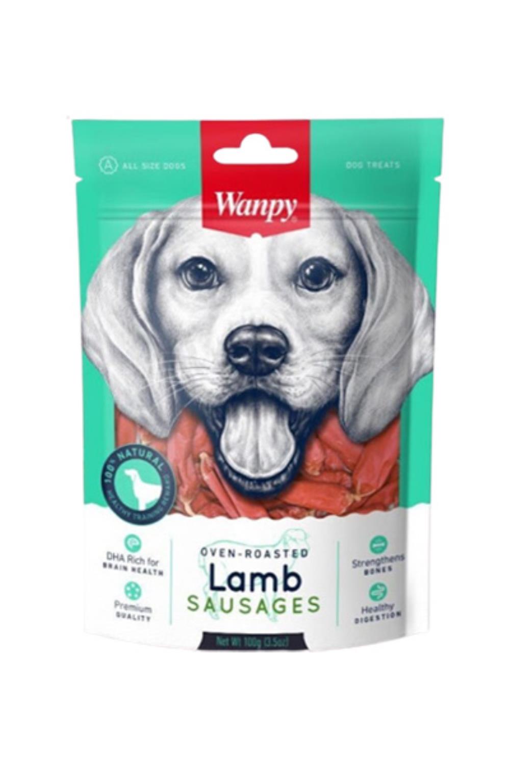 WANPY  LAMB SAUSAGES 100G