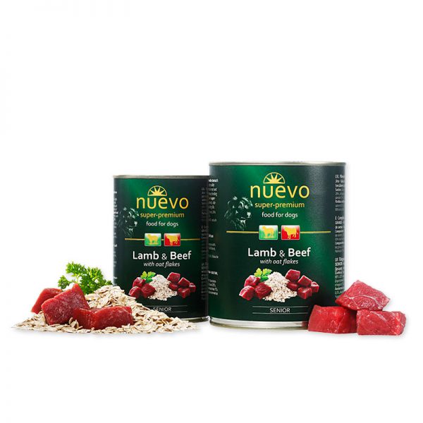 Nuevo Lamb&Beef Senior 800g