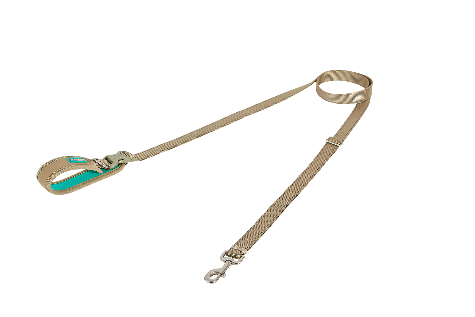 Freedog Limitless leash beige 25mmX120/220cm