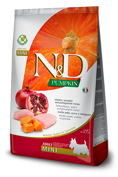 ND CHICKEN&PUMKIN ADULT DOG 2,5KG